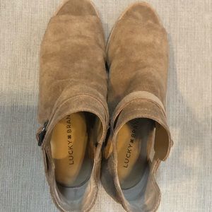 Lucky “Reemas” Open-Toe Boot